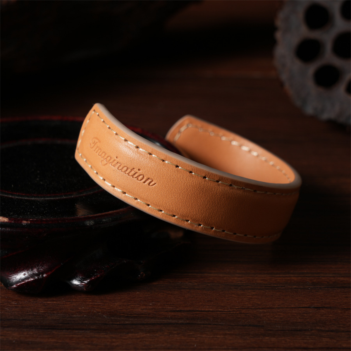Pulseira Imagination em Couro