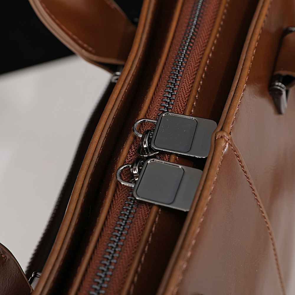 Bolsa Executiva em Couro Zagreb