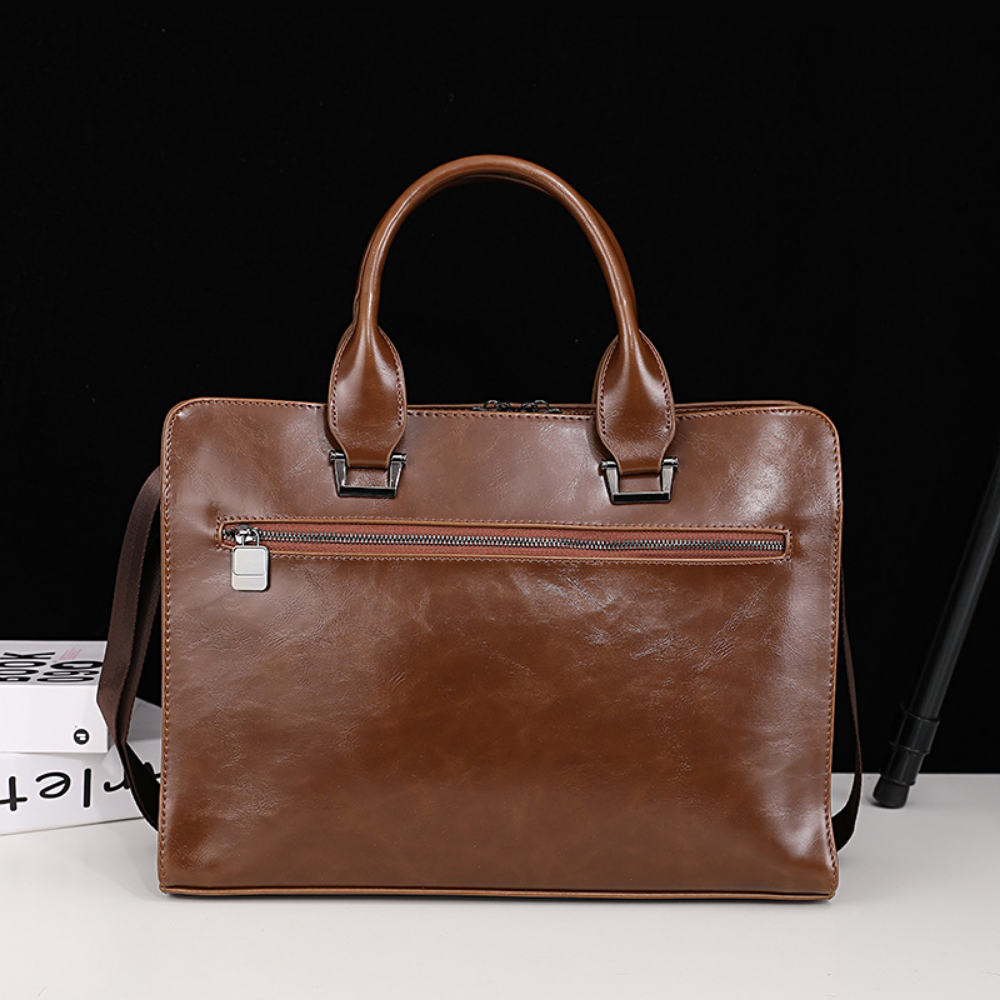 Bolsa Executiva em Couro Zagreb