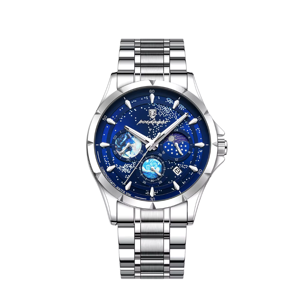 Relógio Poedagar Astro em Inox