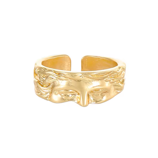 Anel Venus Ouro Inox