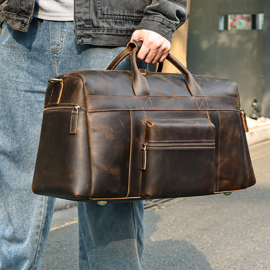 Bolsa de Viagem em Couro Legítimo Brighton