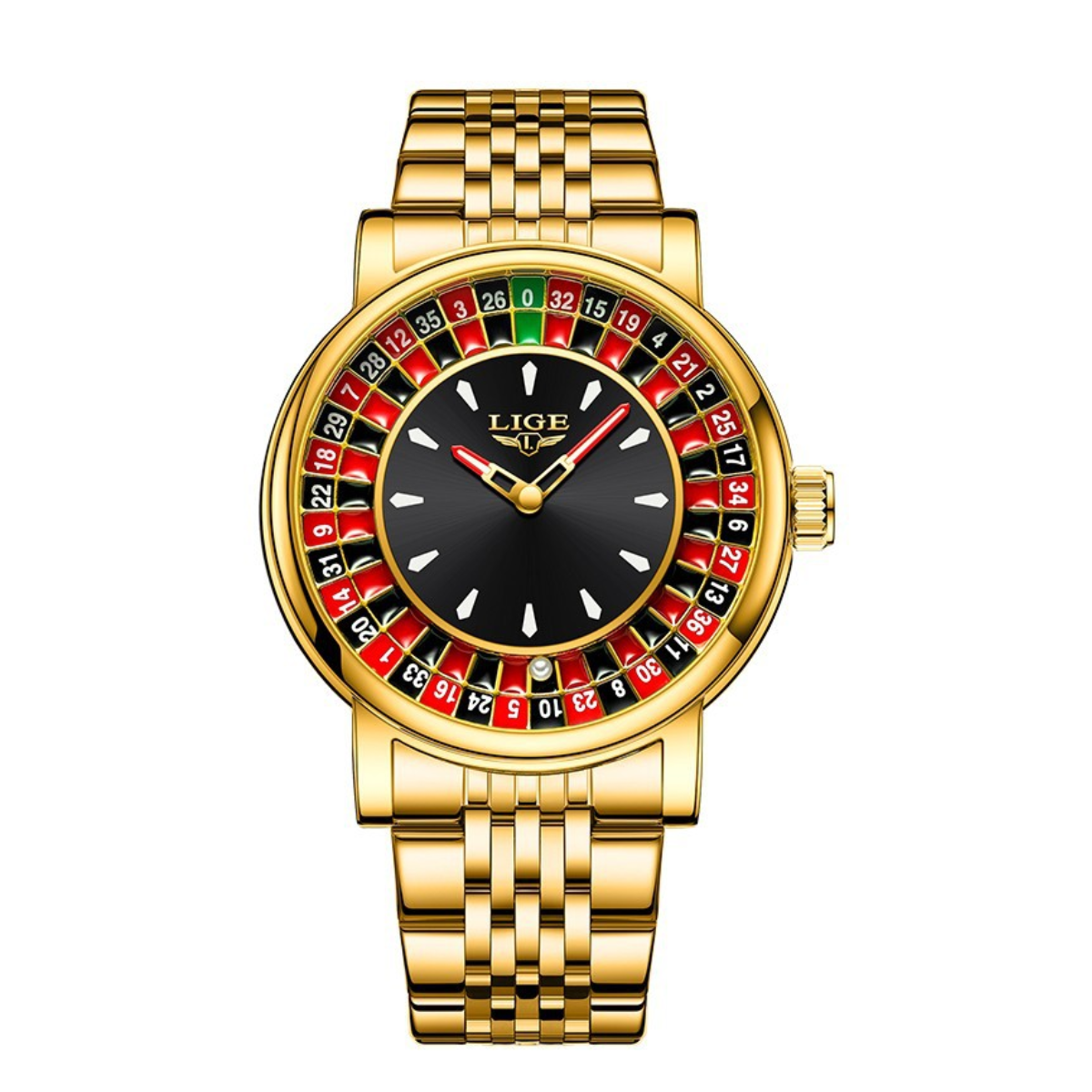 Relógio Lige Casino Design