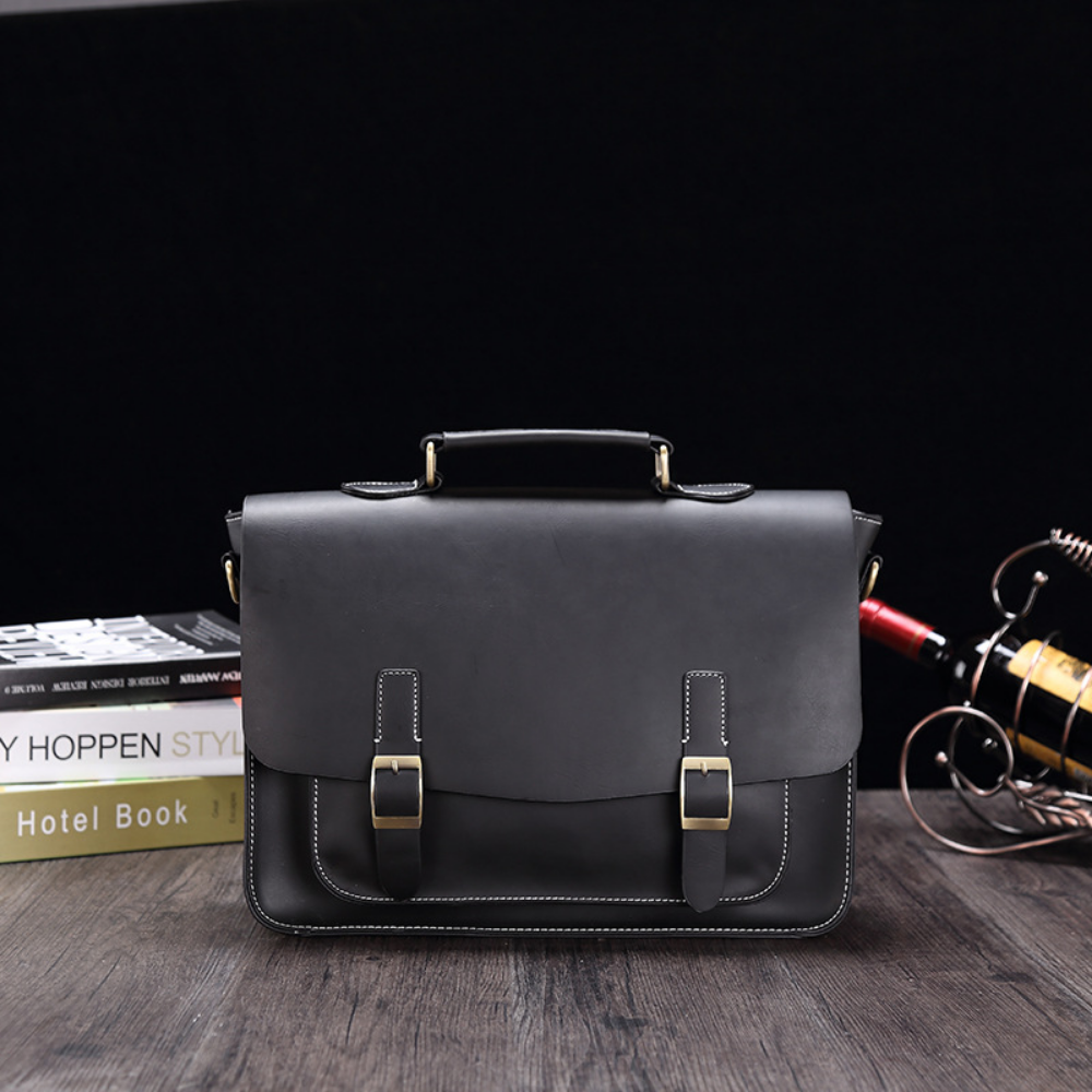 Bolsa Executiva em Couro Madrid
