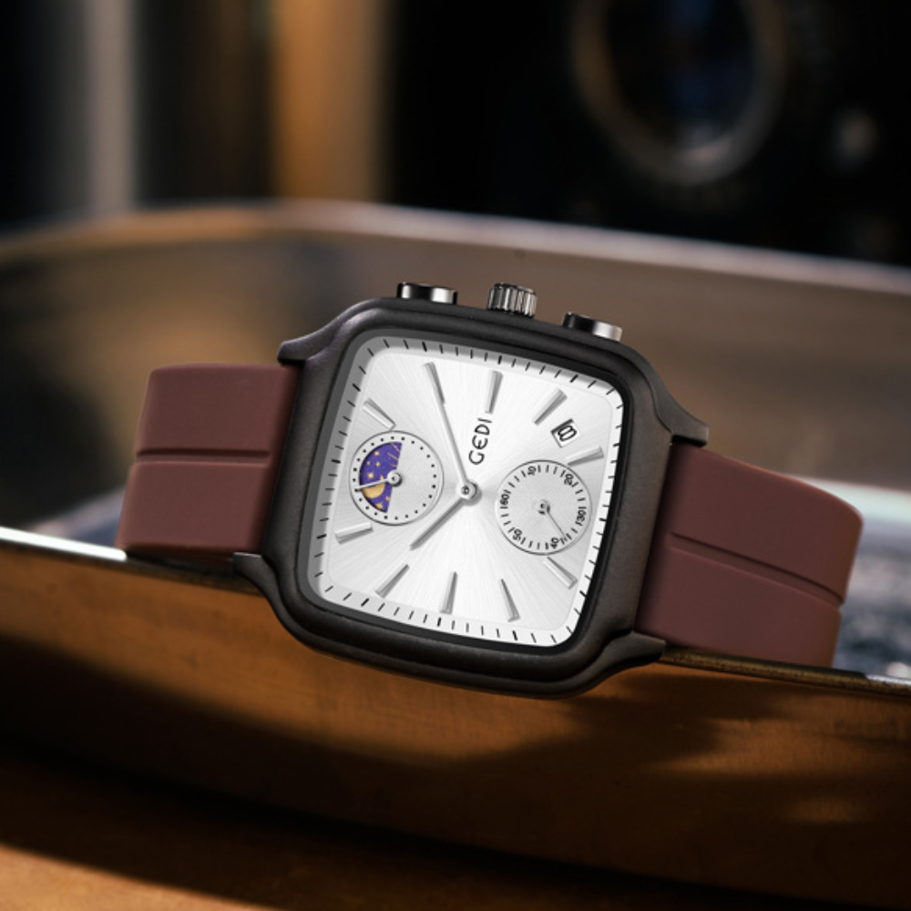 Relógio Gedi Sport Marrom