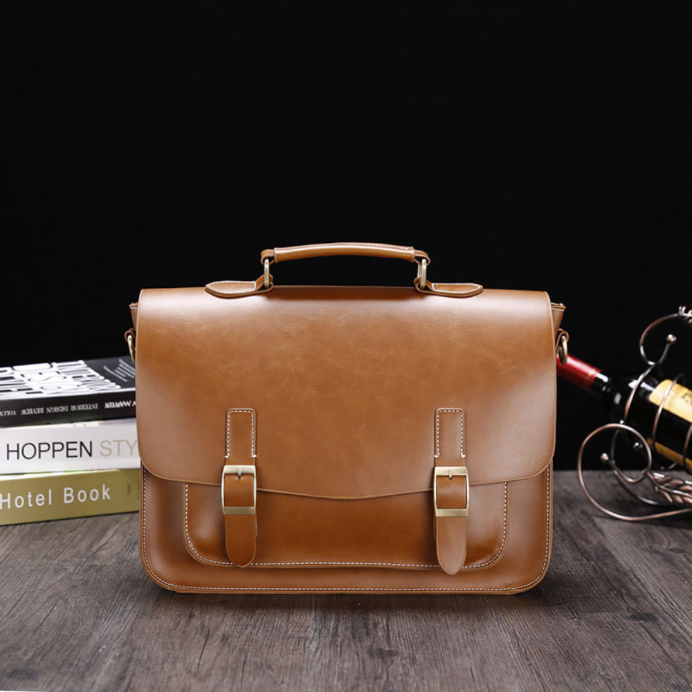 Bolsa Executiva em Couro Madrid