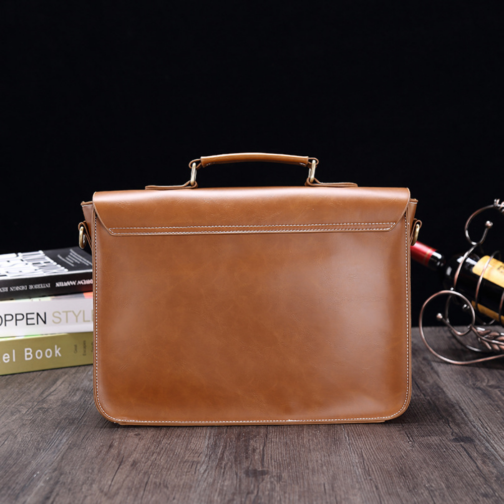 Bolsa Executiva em Couro Madrid