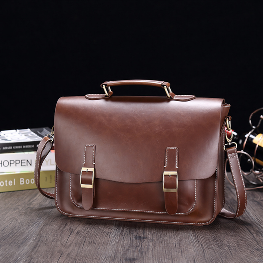 Bolsa Executiva em Couro Madrid