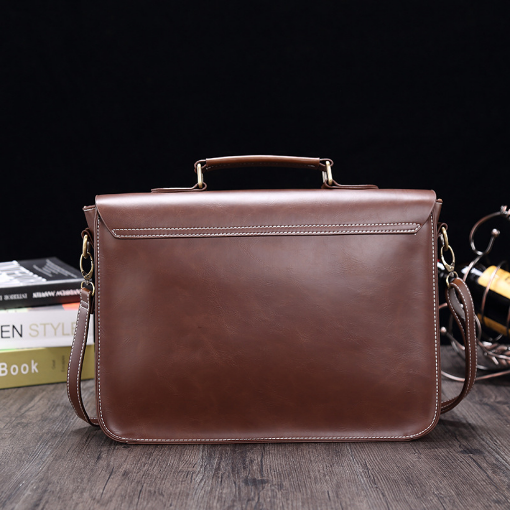 Bolsa Executiva em Couro Madrid