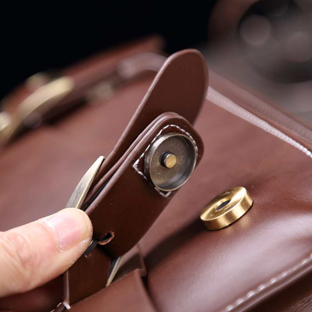 Bolsa Executiva em Couro Madrid