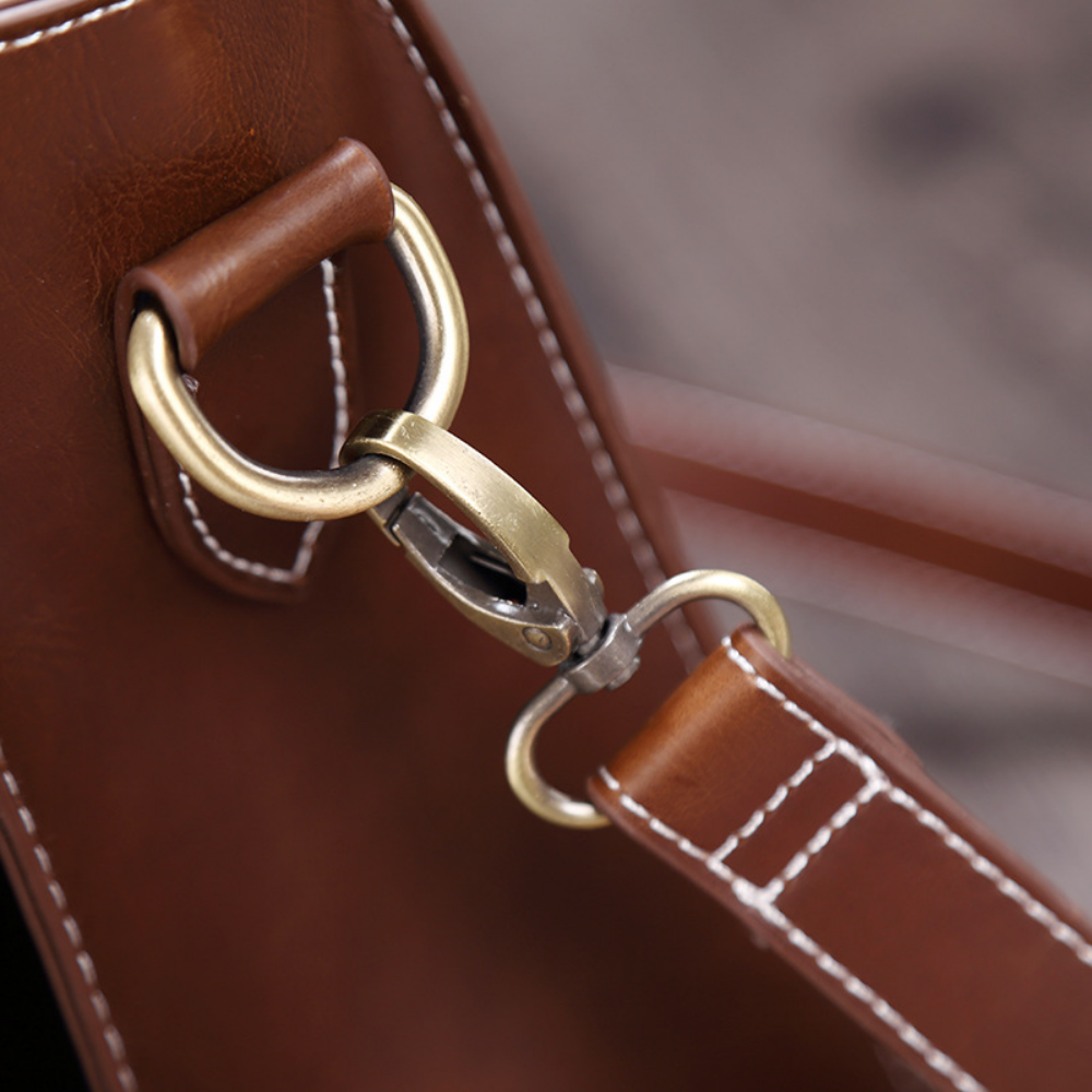 Bolsa Executiva em Couro Madrid