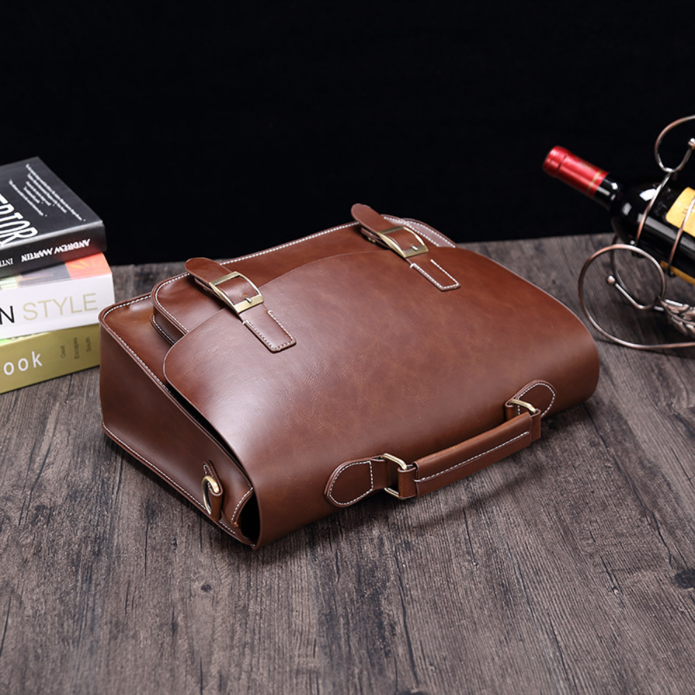 Bolsa Executiva em Couro Madrid