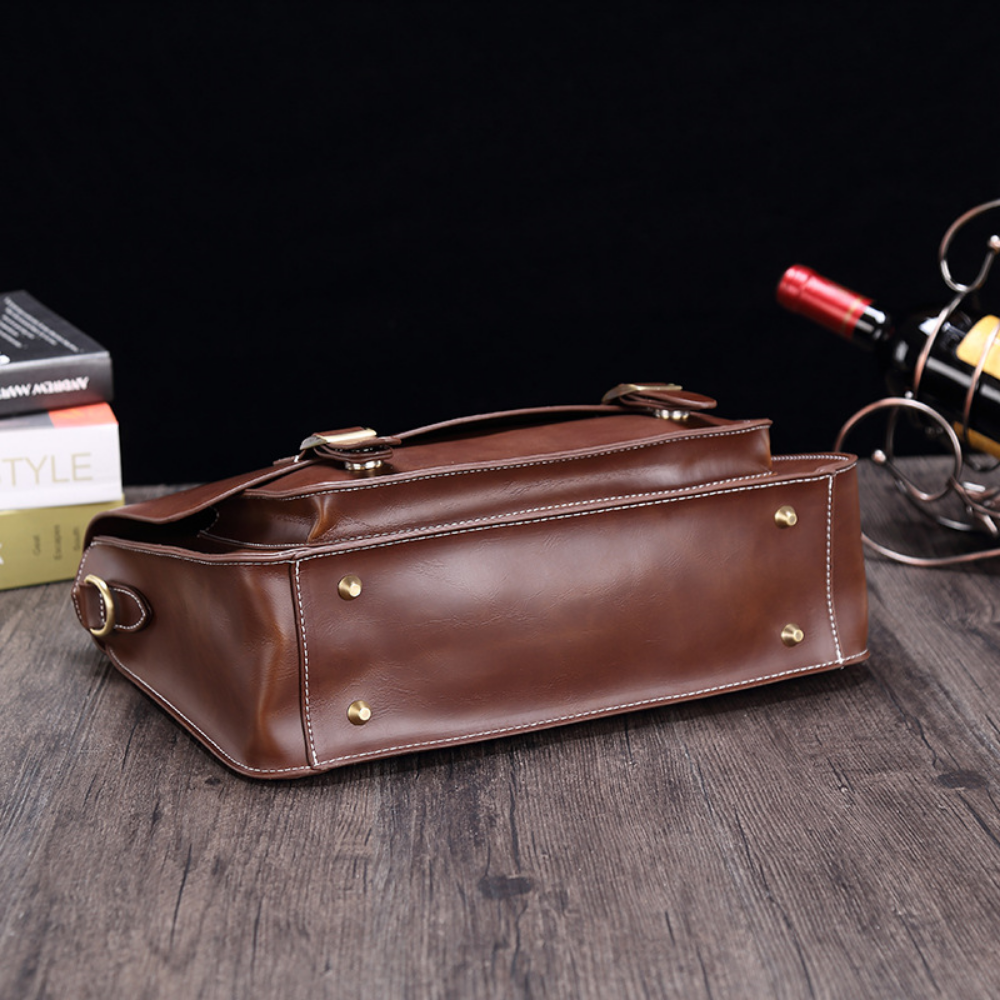 Bolsa Executiva em Couro Madrid