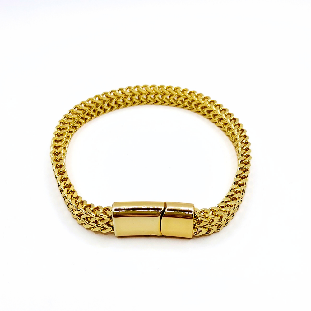 Pulseira Thaddeus Ouro Inox