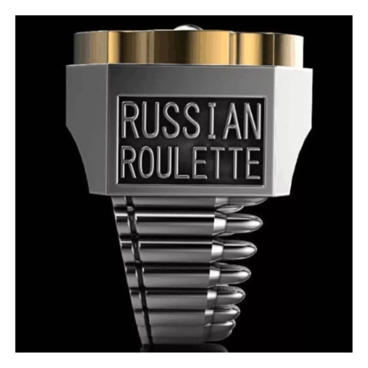 Anel Roleta Russa Inox