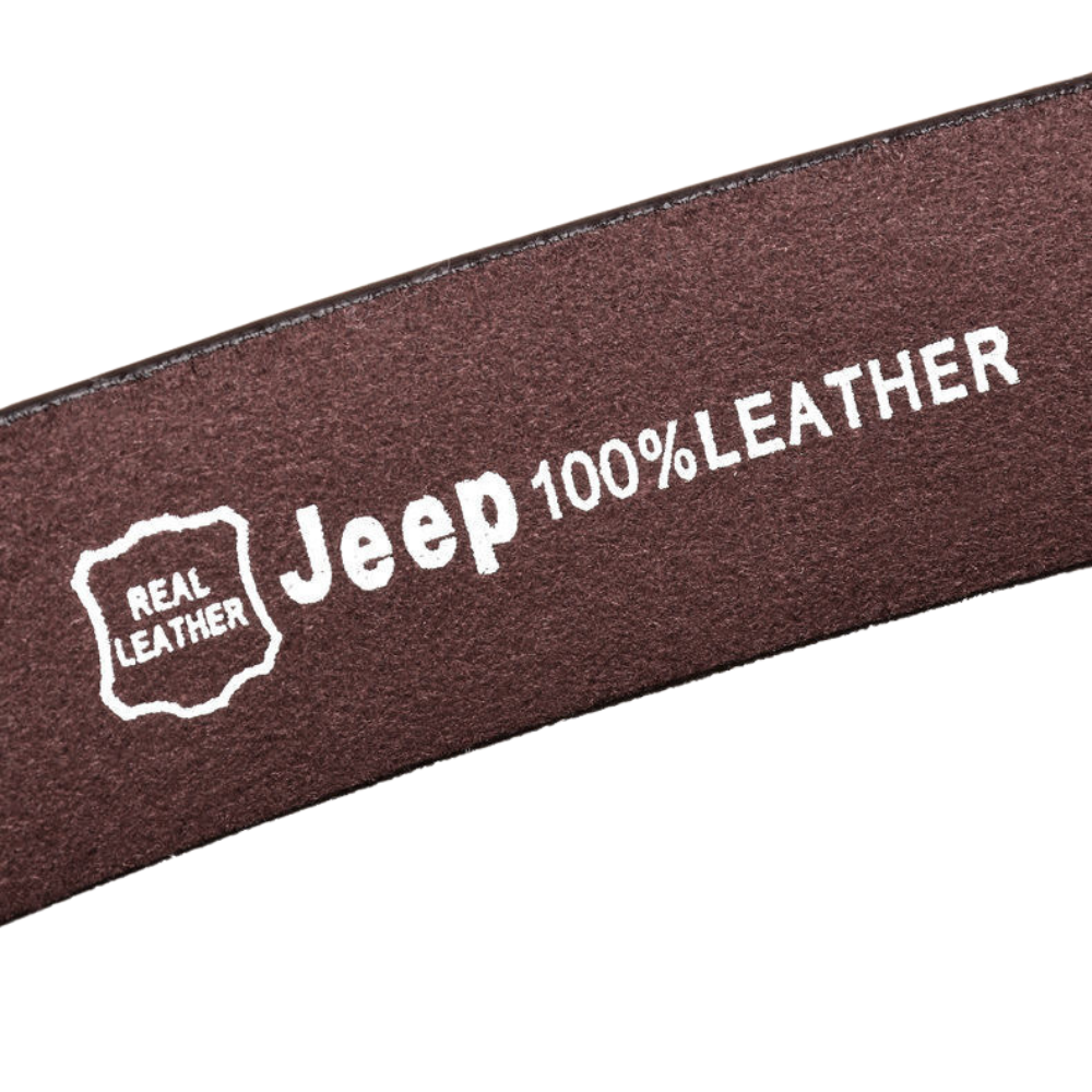 Cinto de Couro Premium - Jeep Zero