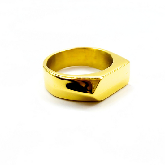 Anel Romulus Ouro Inox