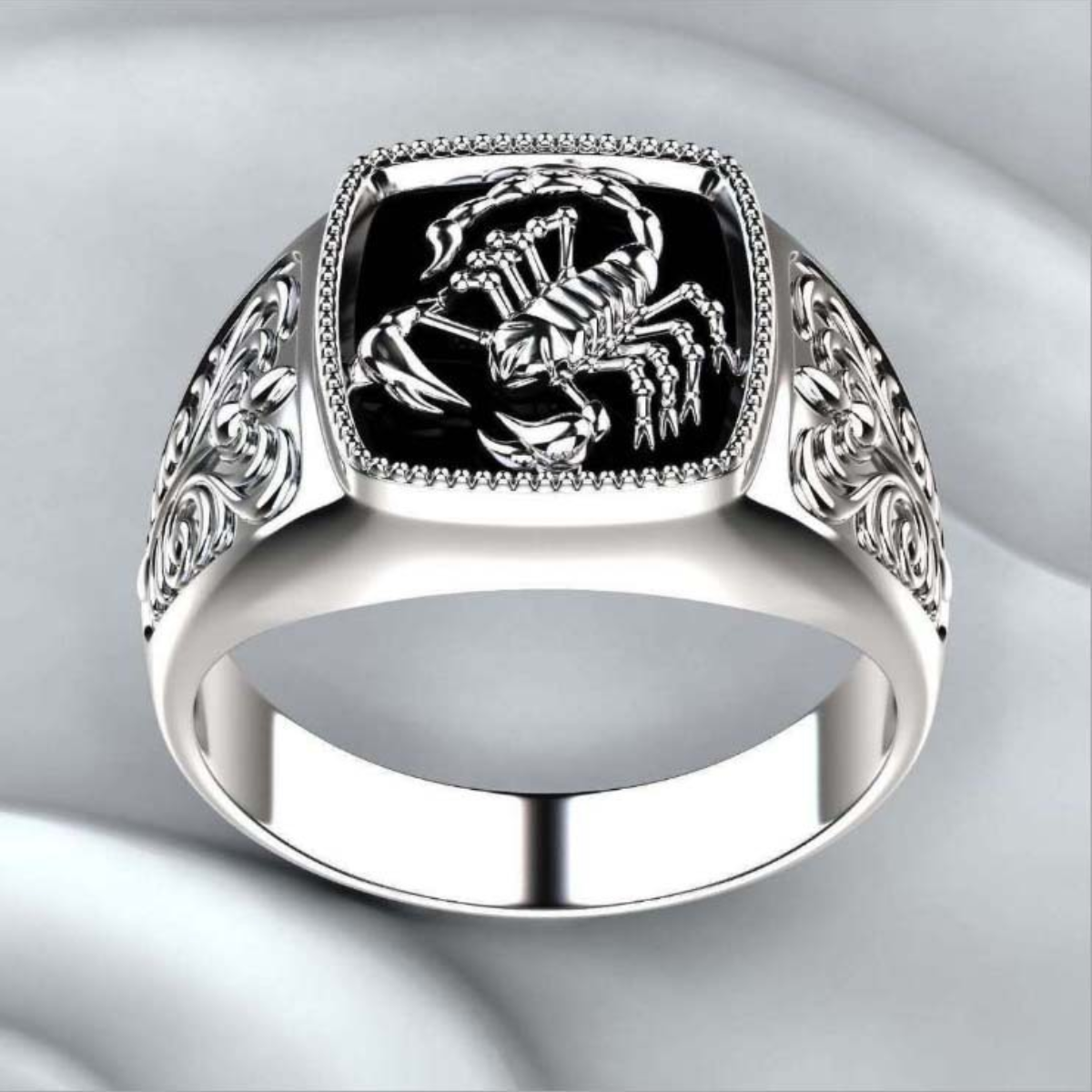 Anel Scorpion Prata Inox