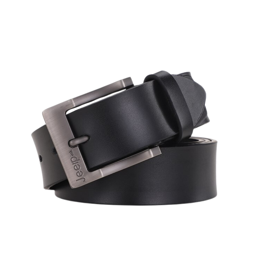 Cinto de Couro Casual - Jeep Ink