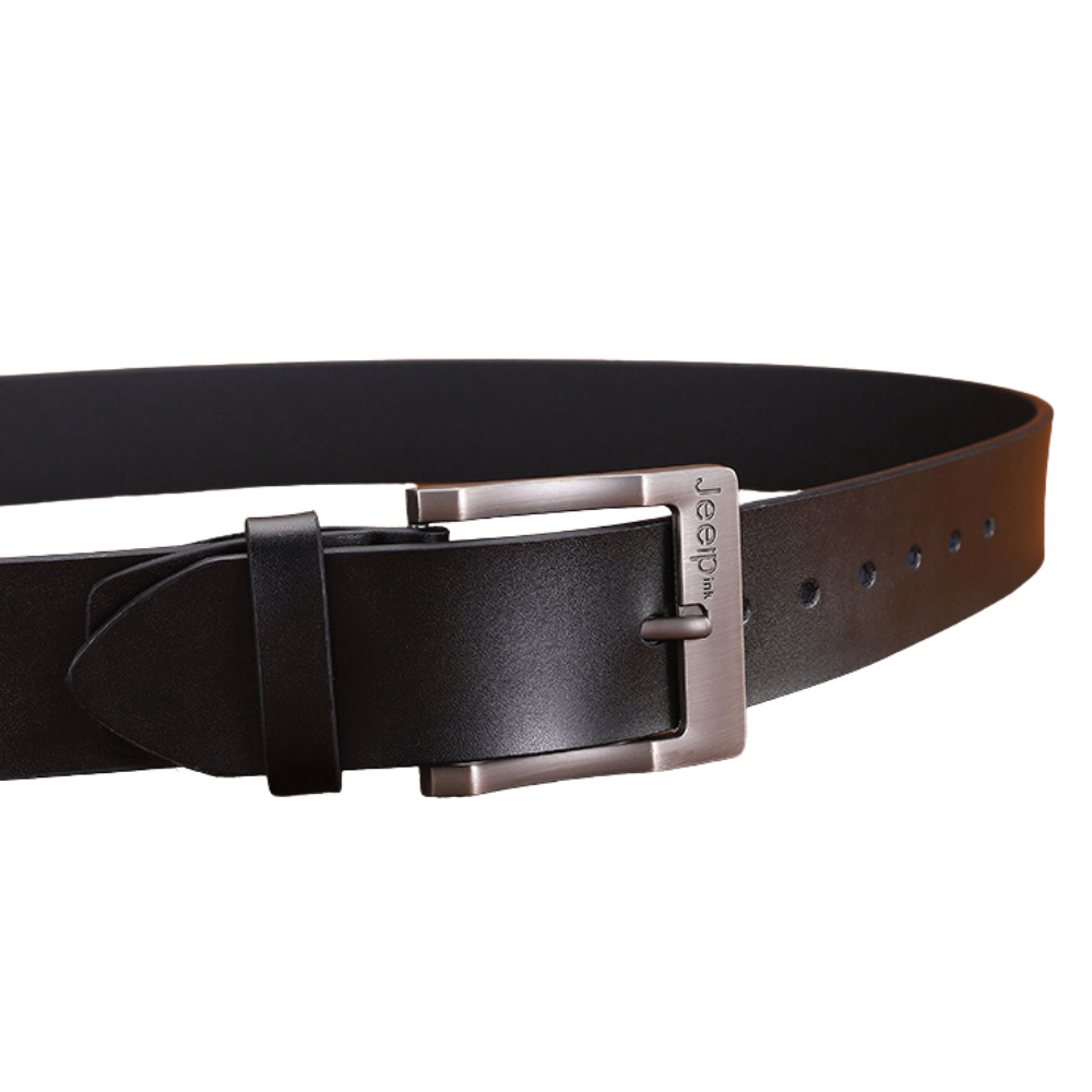 Cinto de Couro Casual - Jeep Ink