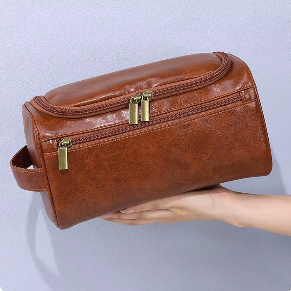 Necessaire de Couro - Nasdaq