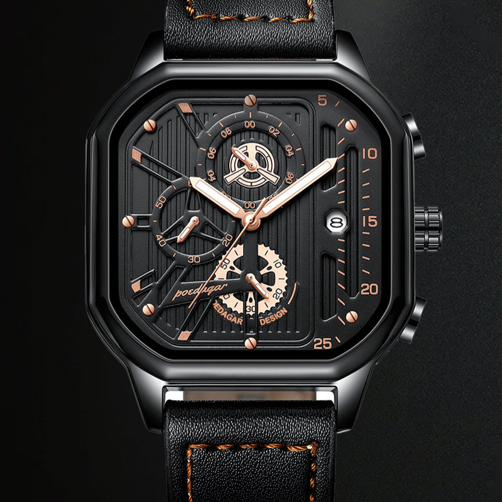 Relógio Poedagar Black Design