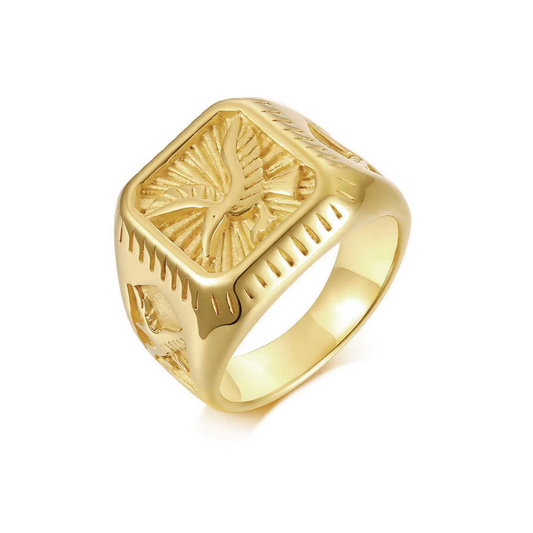 Anel Eagle Ouro 18k