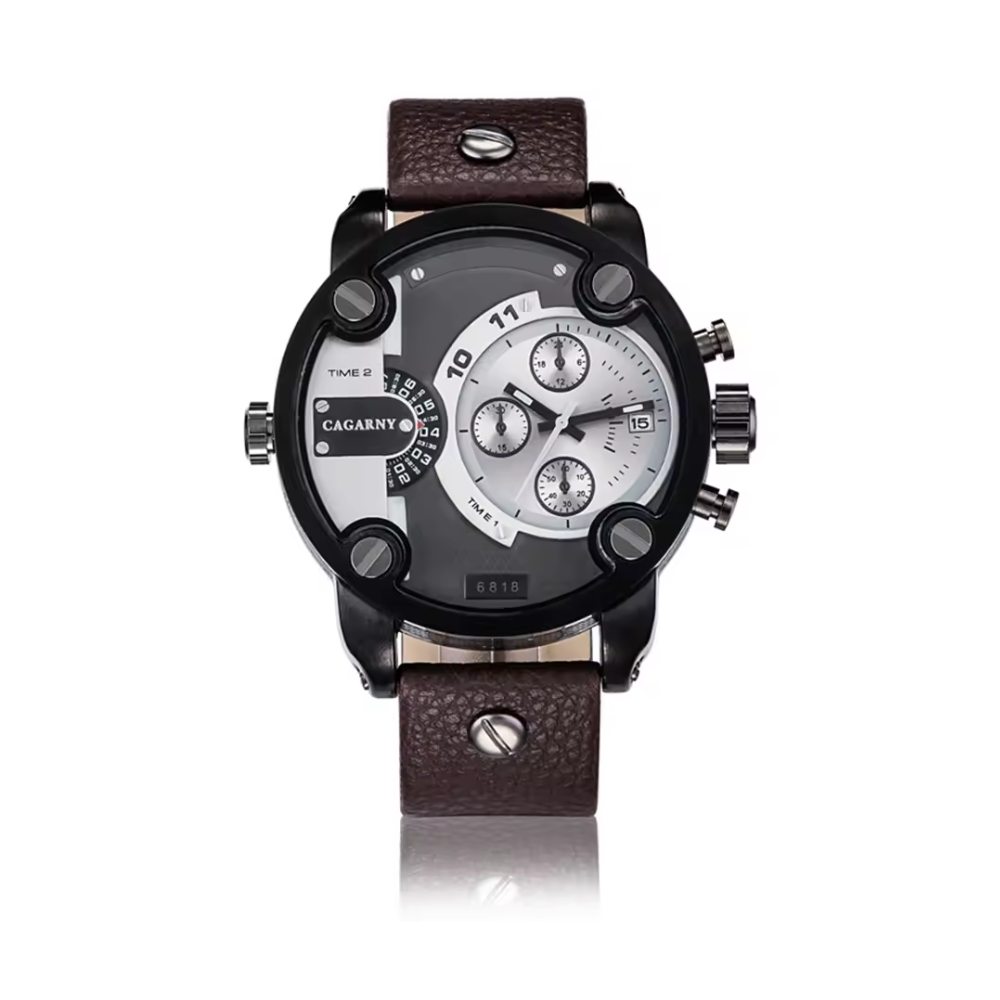 Relógio Cagarny Oblivion Marrom