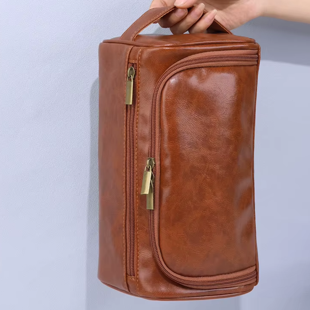 Necessaire de Couro - Nasdaq
