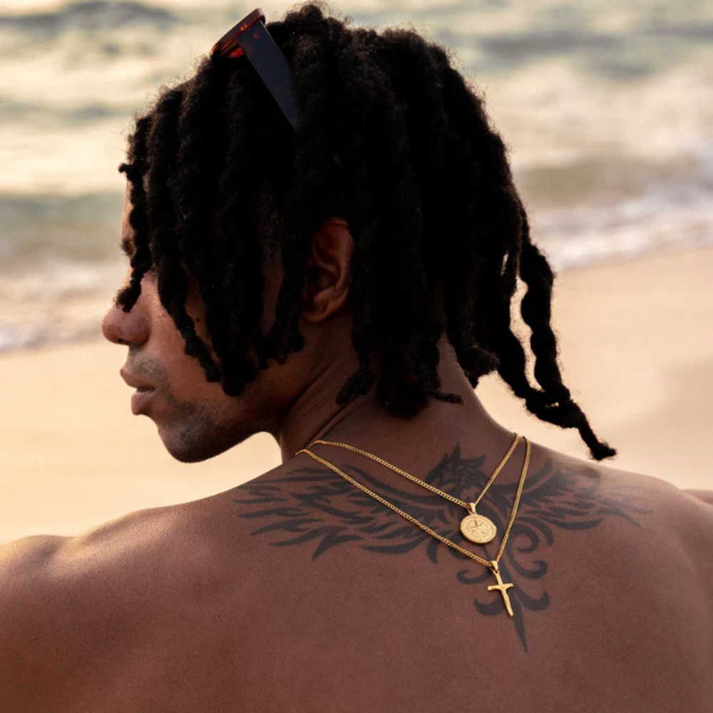 Colar Christ Ouro 18k
