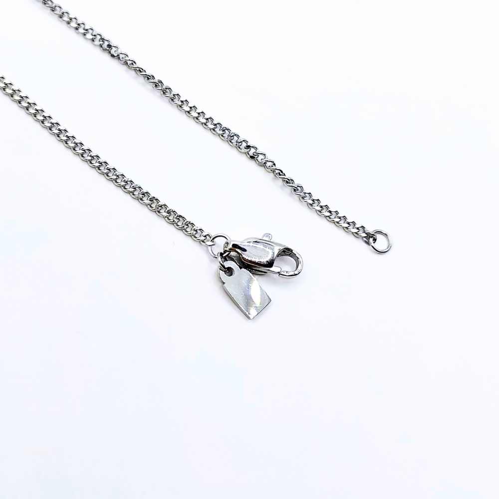 Colar Celeste Prata Inox