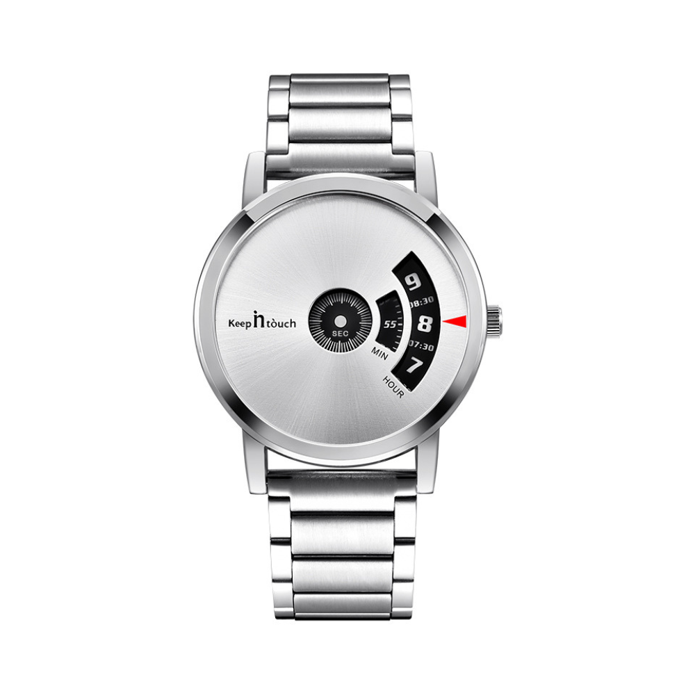 Relógio No Pointer em Inox