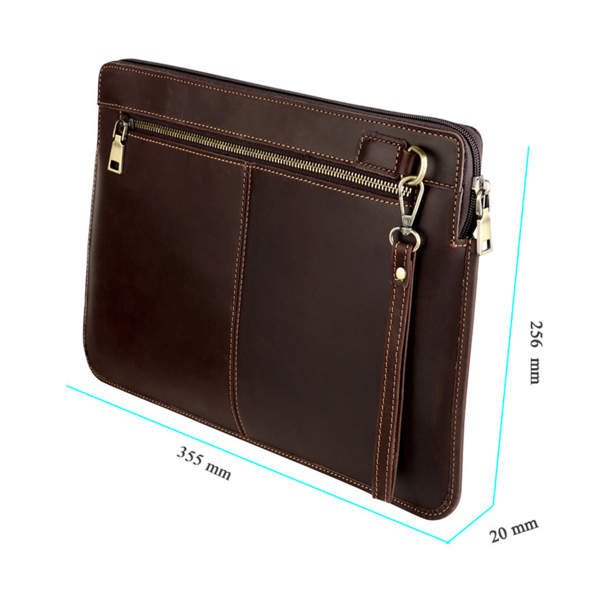 Bolsa para Notebook em Couro Osaka