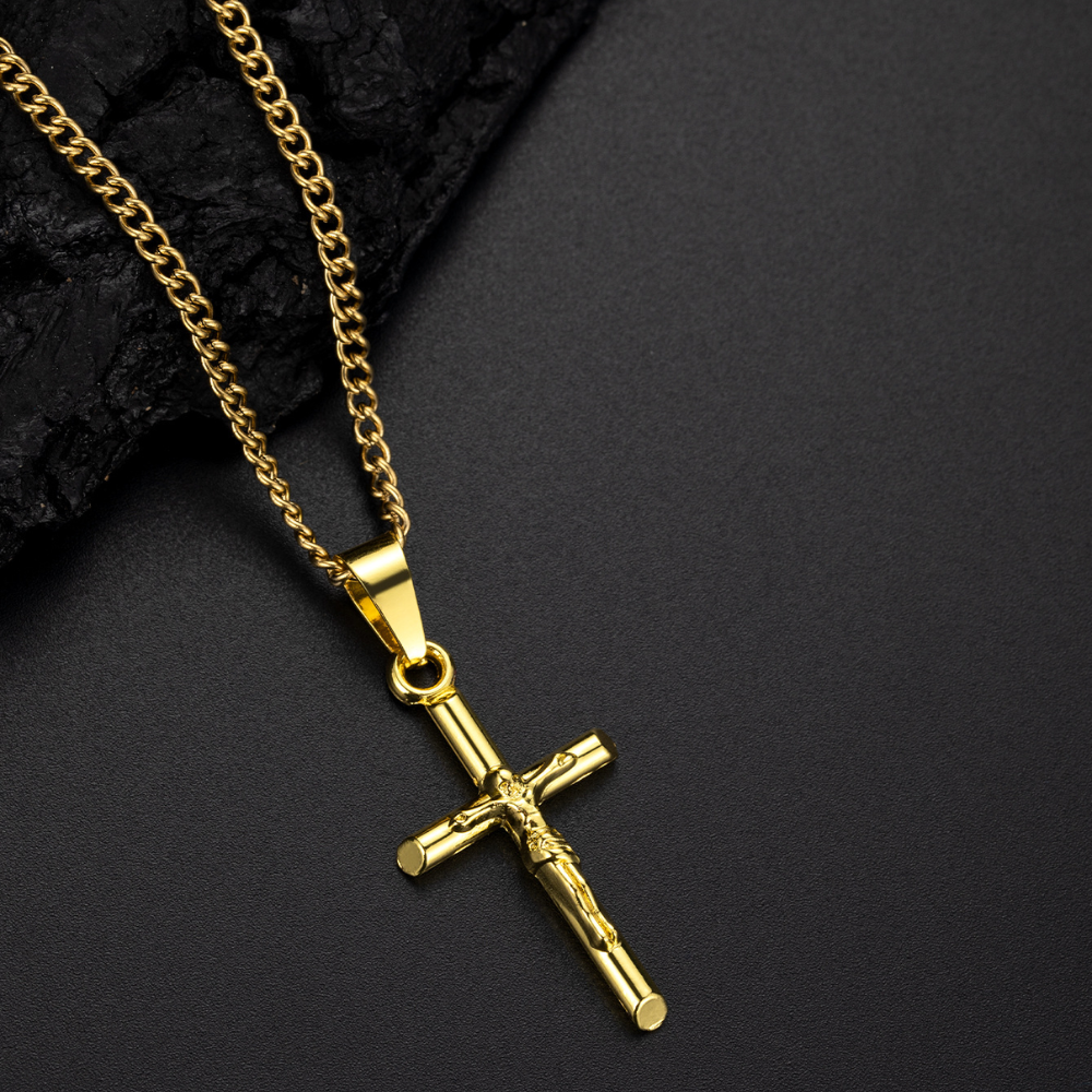 Colar Christ Ouro 18k
