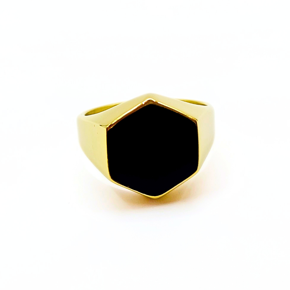 Anel Ares Ouro Inox