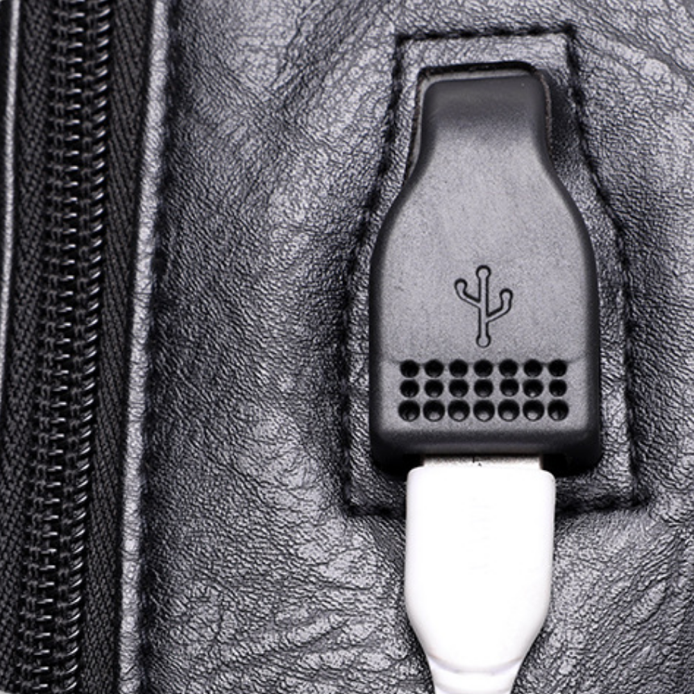 Mochila em Couro Oslo
