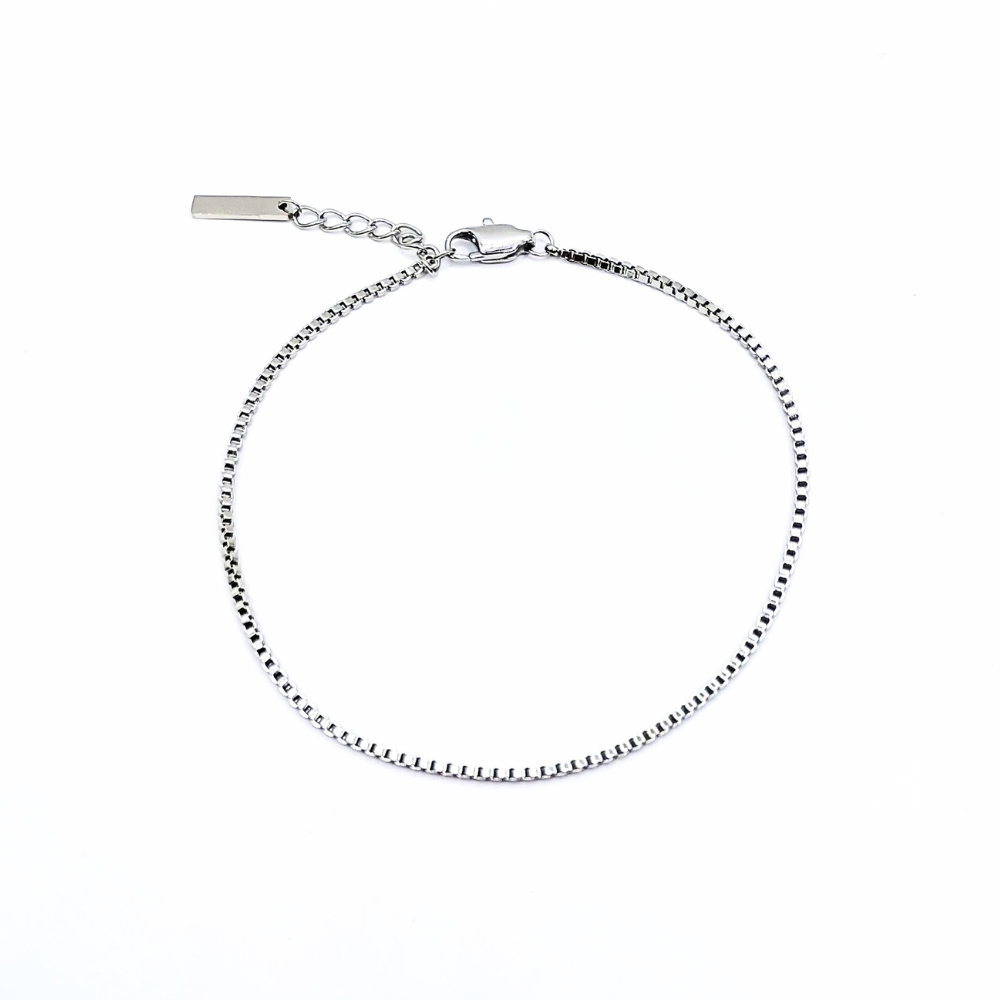 Pulseira Alistair Prata Inox