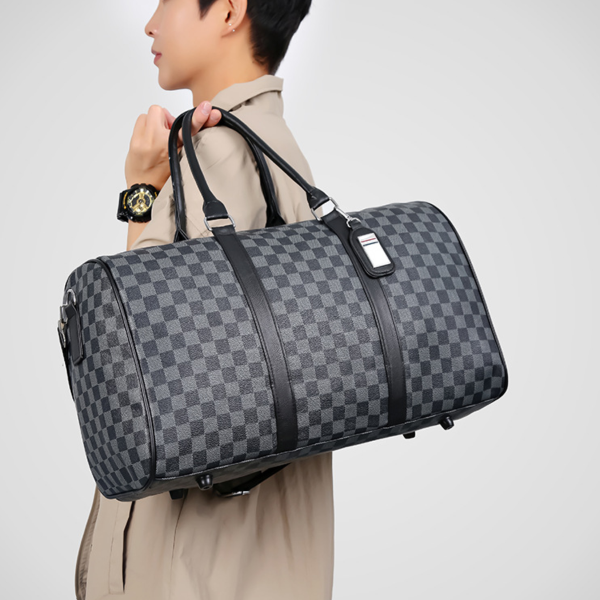 Bolsa de Viagem em Couro Auckland