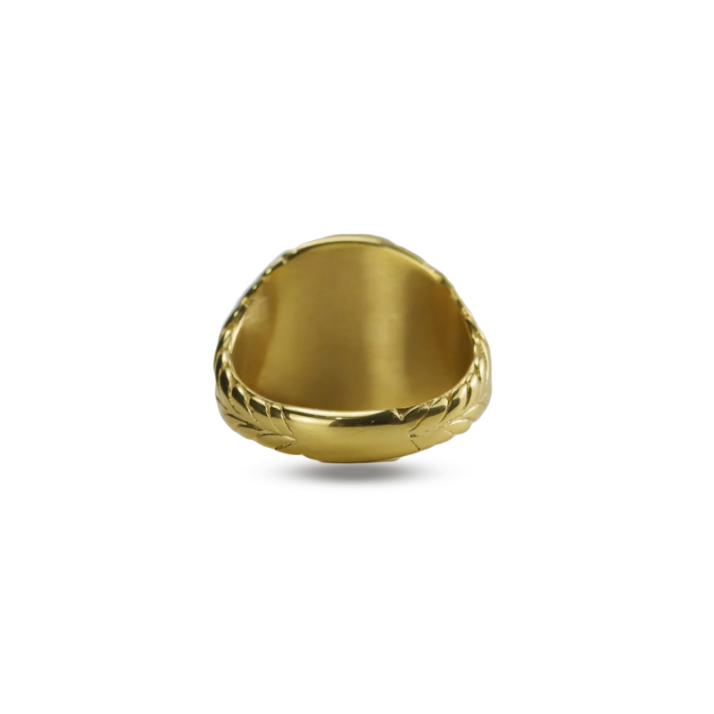 Anel Caesar Ouro Inox
