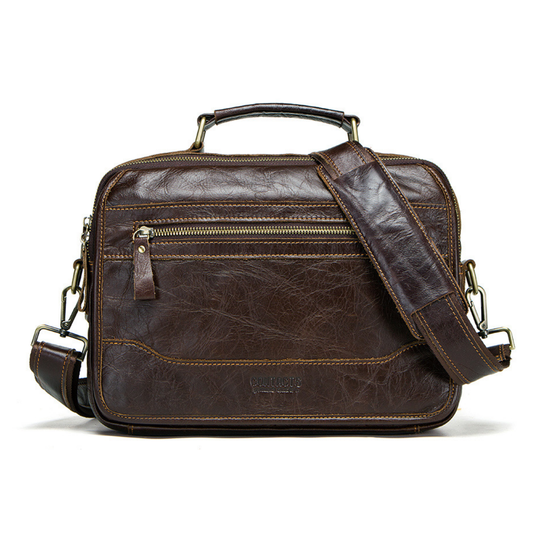 Bolsa Carteiro em Couro Sydney