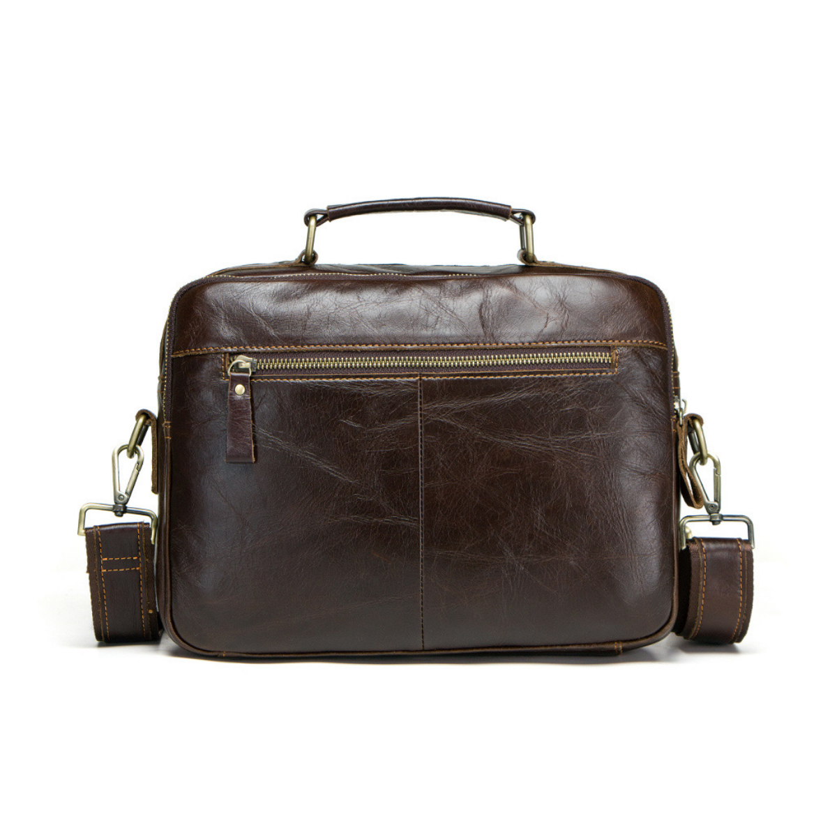 Bolsa Carteiro em Couro Sydney