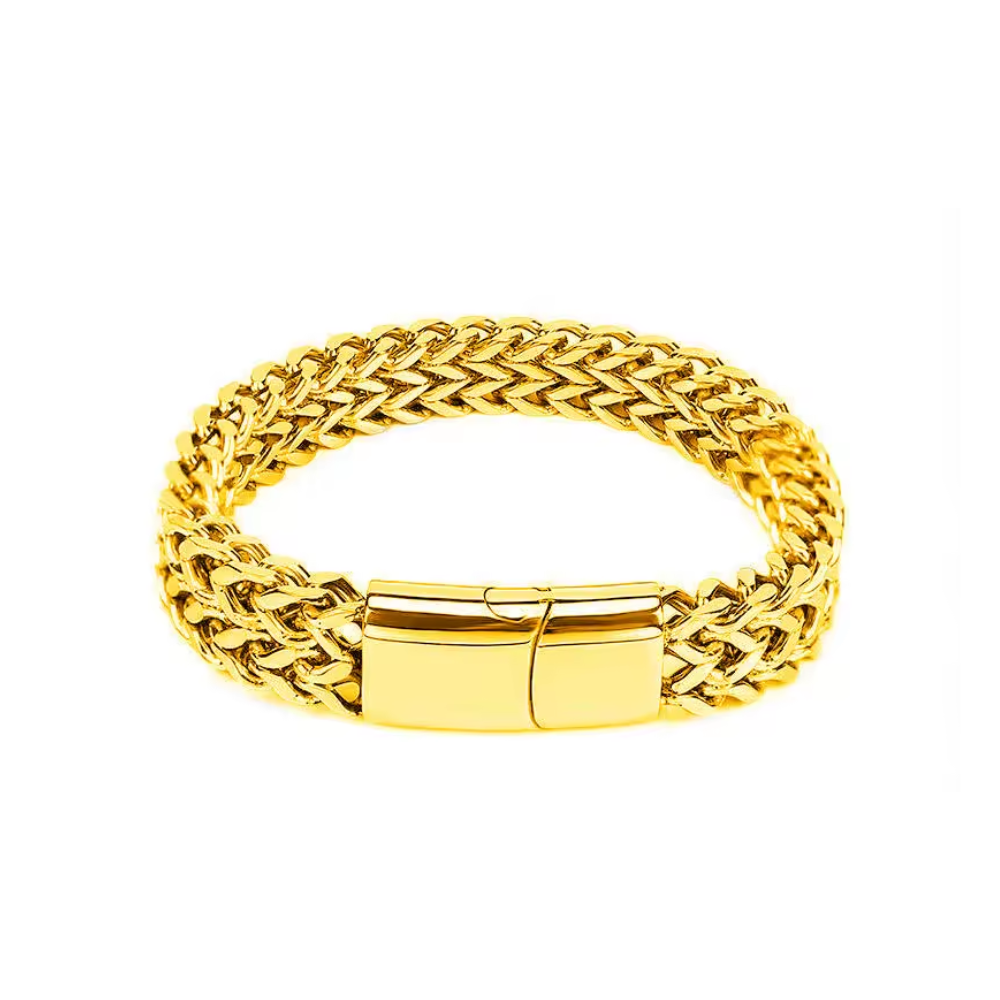 Pulseira Thaddeus Ouro Inox