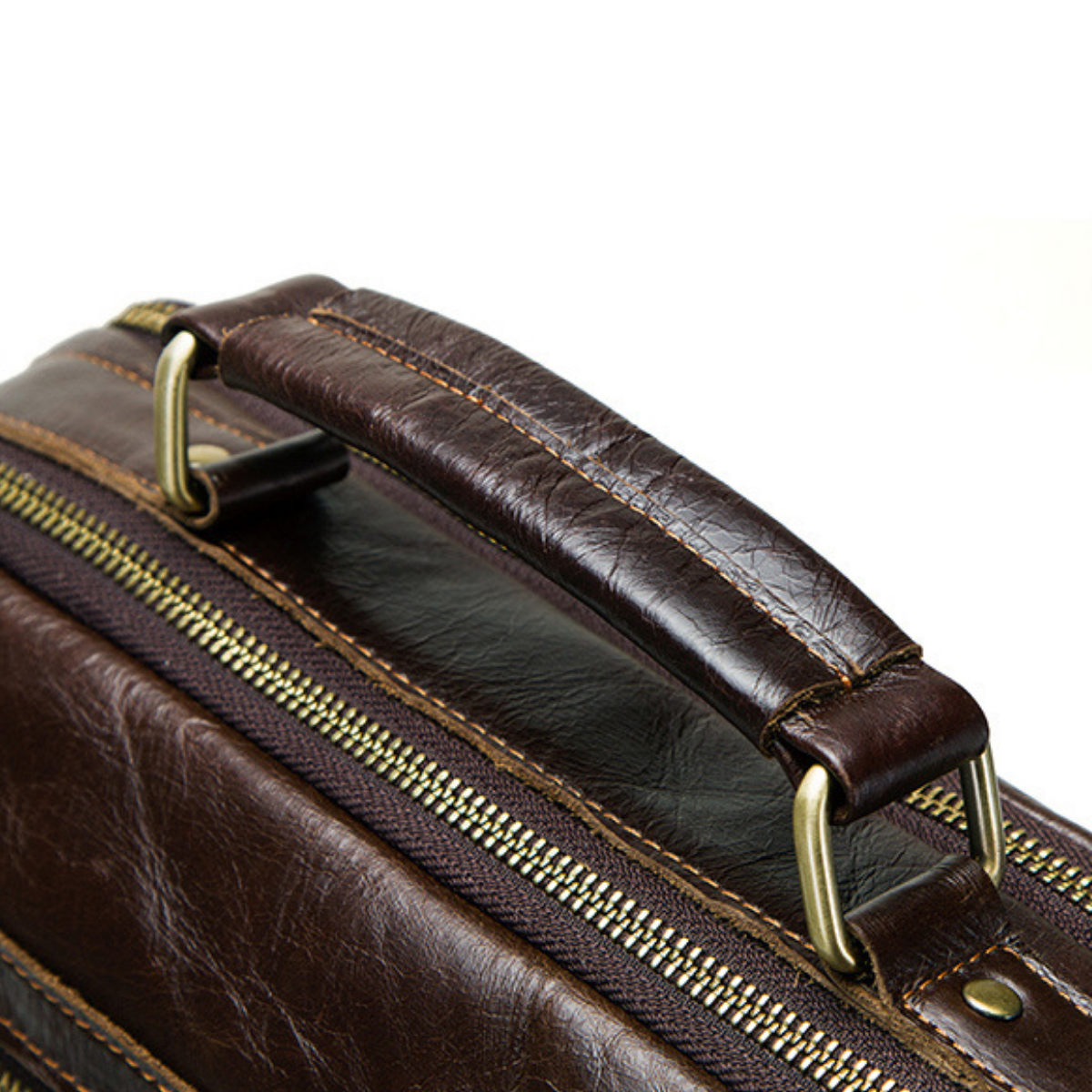 Bolsa Carteiro em Couro Sydney