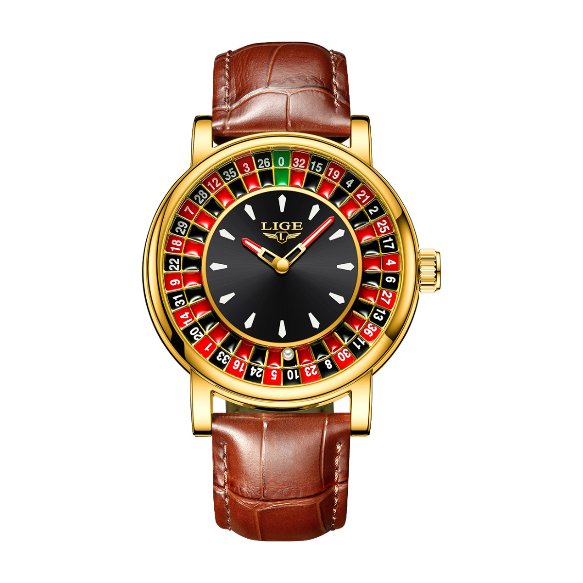 Relógio Lige Casino Design