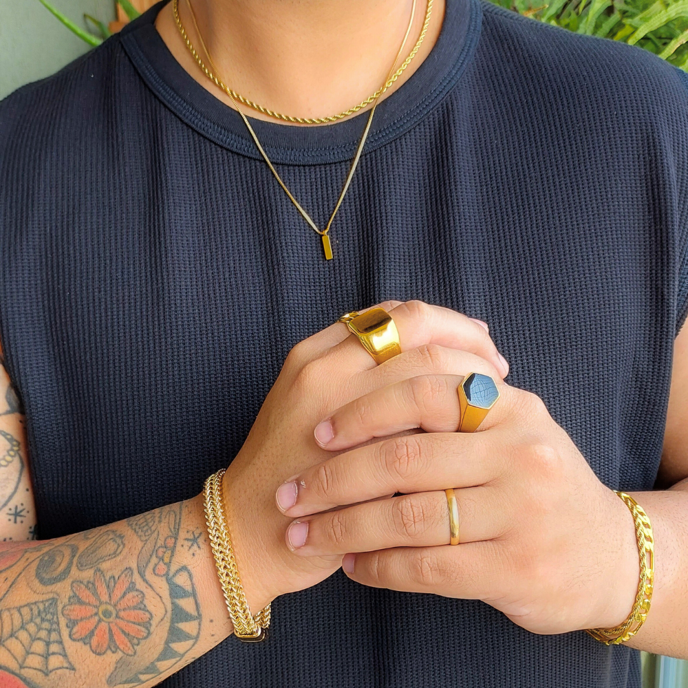 Pulseira Thaddeus Ouro Inox