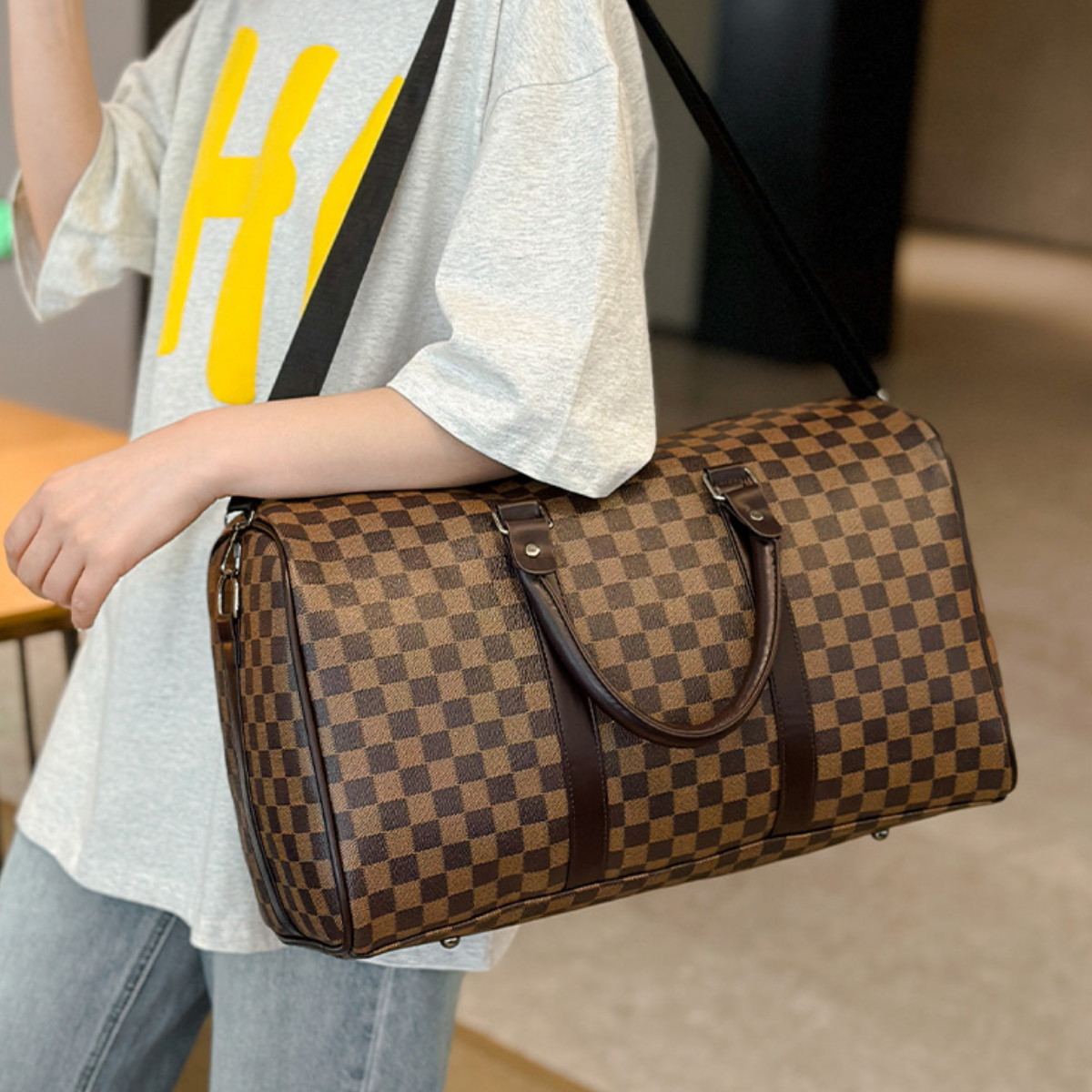 Bolsa de Viagem em Couro Munique
