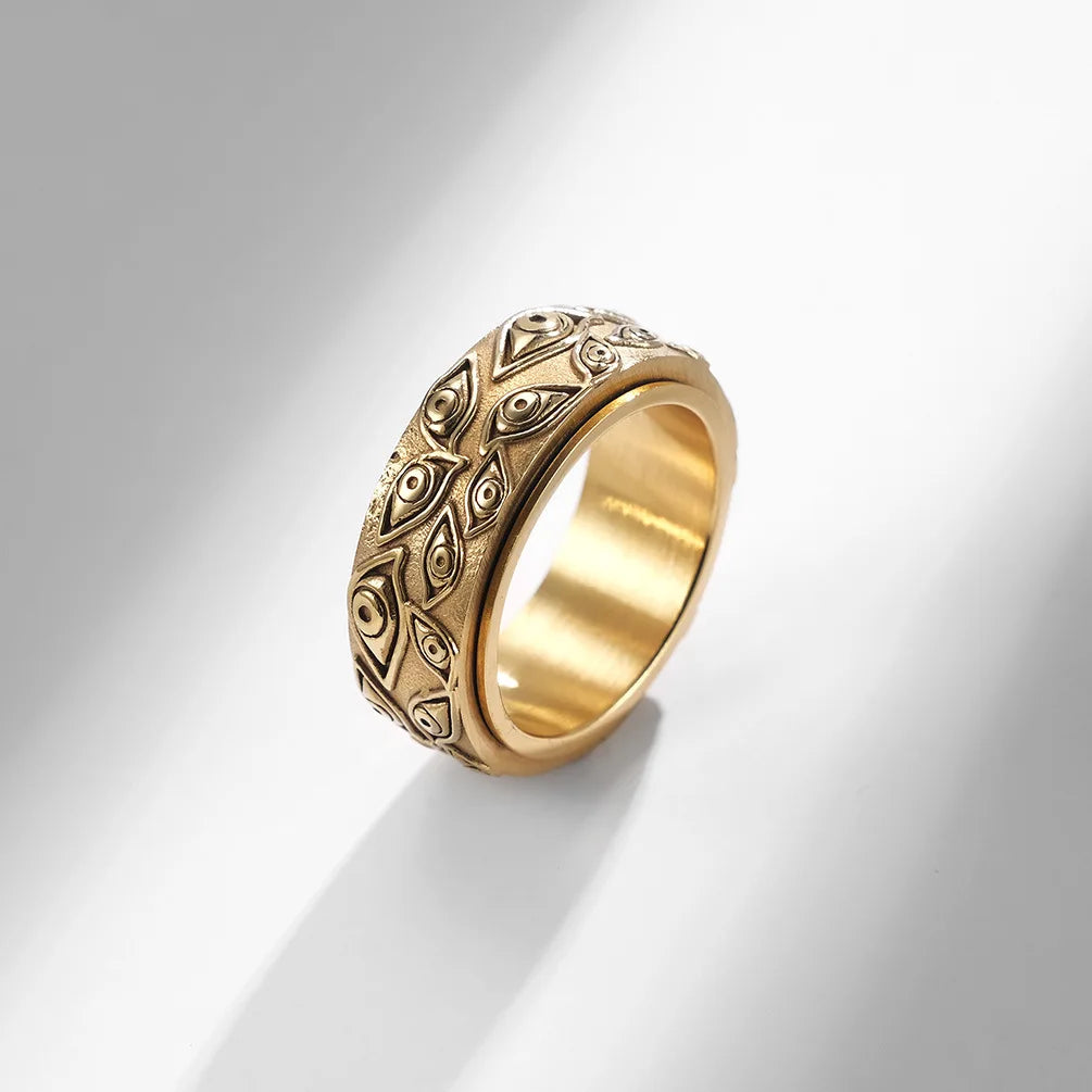 Anel Horus Ouro Inox