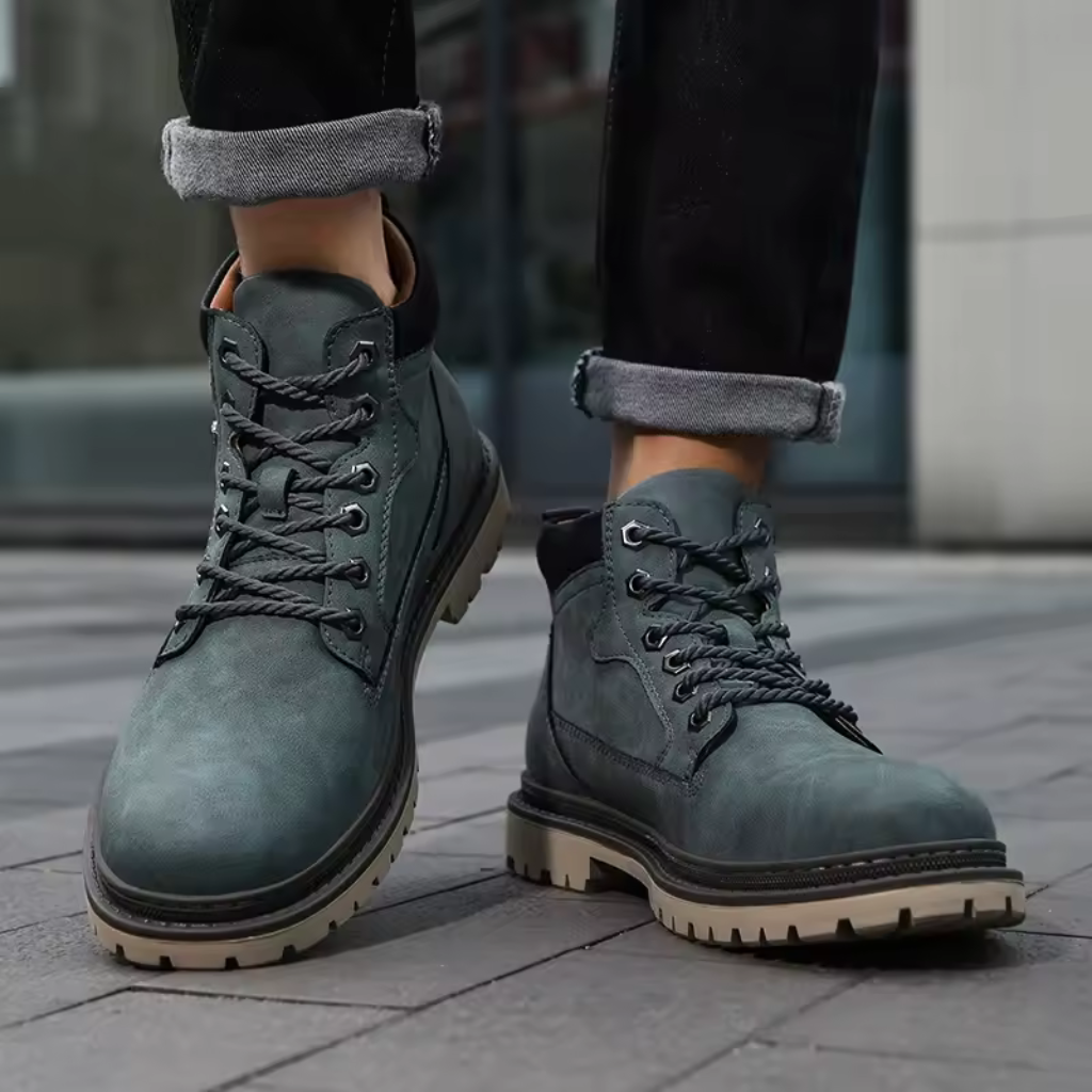 Bota Masculina de Couro Premium Salkin