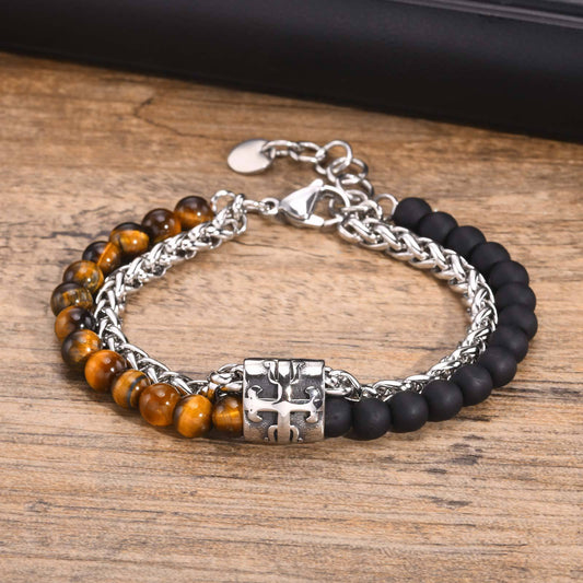 Pulseira Colton Olho de Tigre