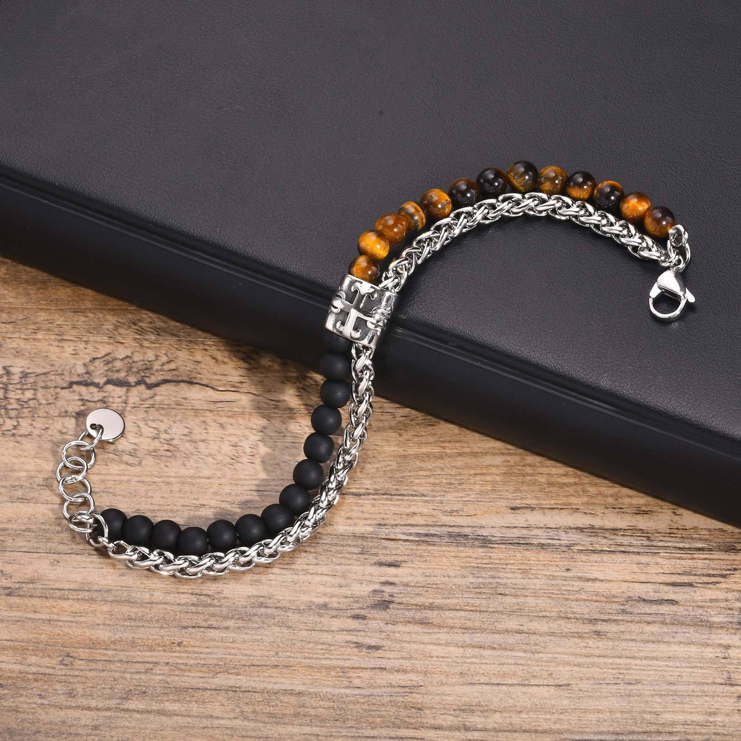 Pulseira Colton Olho de Tigre
